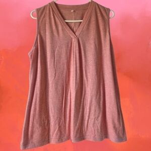 Sleeveless Pink Women's Top
